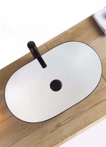 Умывальник REA Royal Black White REA-U6600