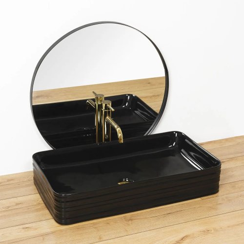 Умывальник REA Mezo Black REA-U7915