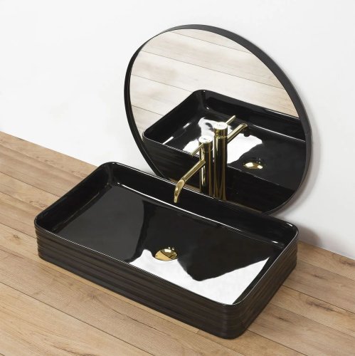 Умывальник REA Mezo Black REA-U7915