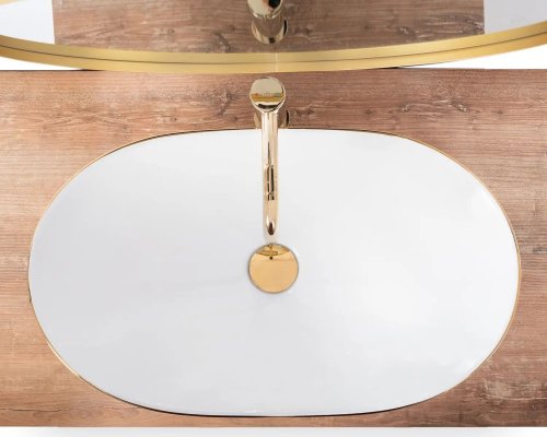 Умывальник REA Royal Gold Edge REA-U8570