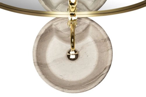 Умывальник REA Blanka Natural Matt Marmur REA-U4664