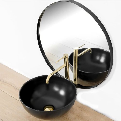 Смеситель для умывальника REA Lugano Slim Gold REA-B5002