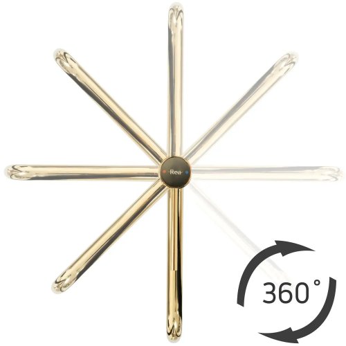 Смеситель для умывальника REA Lugano Slim Gold REA-B5002