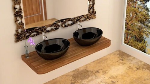 Умывальник REA Sofia Black REA-U0154