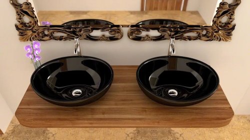 Умывальник REA Sofia Black REA-U0154