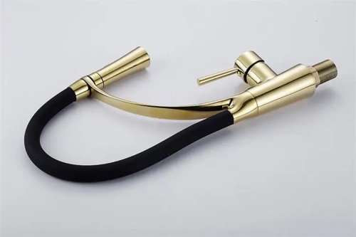 Змішувач для кухні REA Gaspar Black Gold REA-B1019