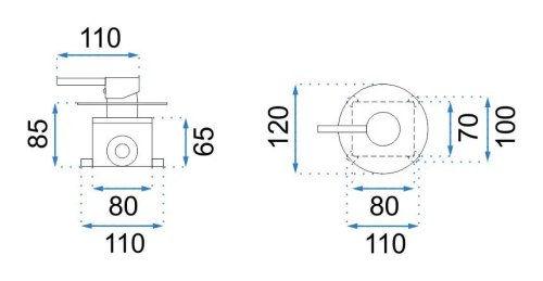 Душевая система REA Lugano Black + Box REA-P9301