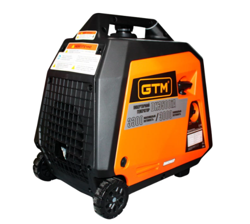 Генератор инверторный бензиновый 3 кВт GTM DK3500iA