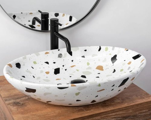Умывальник REA Olga Terazzo REA-U5692