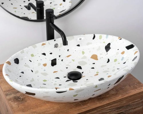 Умывальник REA Olga Terazzo REA-U5692