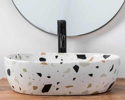 Умывальник REA Amelia Terazzo REA-U6593