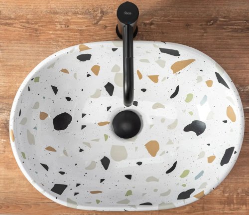 Умывальник REA Amelia Terazzo REA-U6593