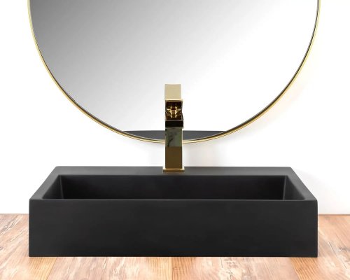 Умивальник REA Goya Black Mat 50 REA-U8778