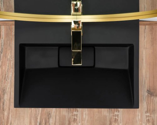 Умивальник REA Goya Black Mat 50 REA-U8778