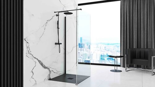 Душевой поддон REA Black Rock 90x90 REA-K4581