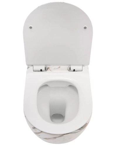 Подвесной унитаз REA Carlos Slim Lava Matt REA-C8004