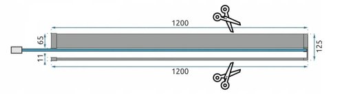 Полка REA Evo Chrom HOM-08945
