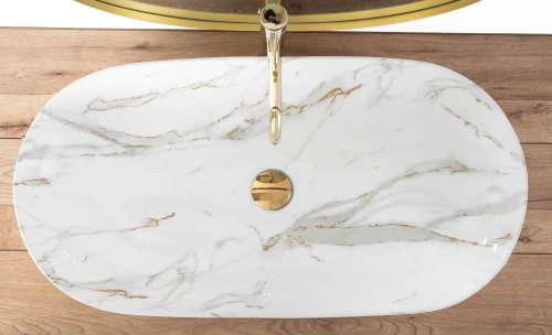 Умывальник REA Cleo 81 Shinny Aiax REA-U8404