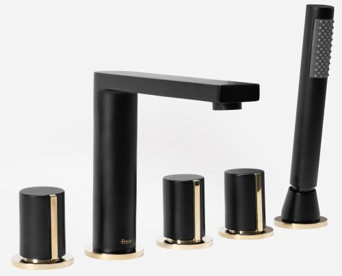 Смеситель для ванны REA Icon Black Matt REA-B3622