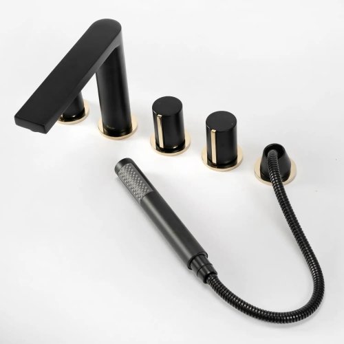 Смеситель для ванны REA Icon Black Matt REA-B3622