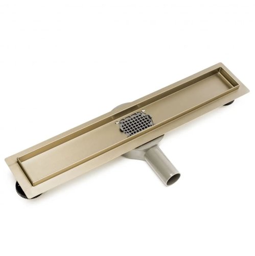 Трап для душа REA Pure Neo Mirror Gold Pro 100 REA-G5611