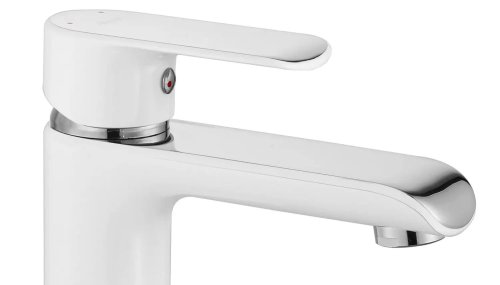 Смеситель для умывальника REA Bloom White Chrom REA-B9915