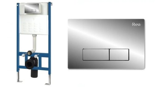 Кнопка смыва для инсталляции REA H Chrome REA-E5691