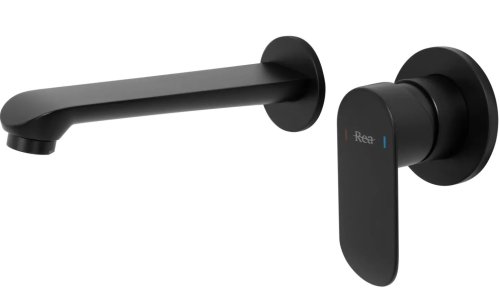 Смеситель скрытого монтажа REA Hyper Black + Box REA-B2061