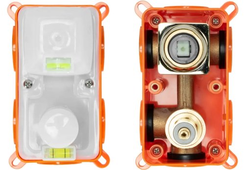 Душевая система REA Oval Gold + Box REA-P8466