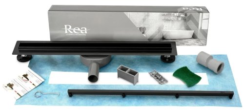 Трап для душа REA Neo Slim Pro Black 50 REA-G6992