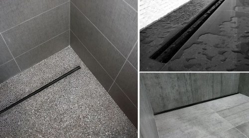 Трап для душа REA Neo Slim Pro Black 50 REA-G6992