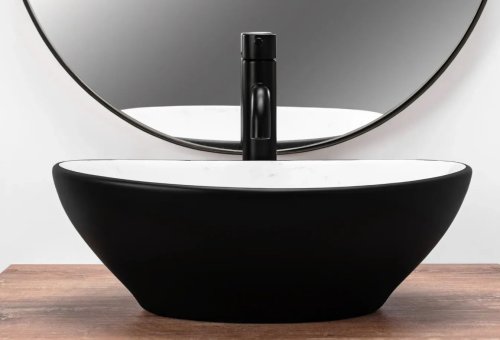 Умивальник REA Sofia Black Calala Matt REA-U6203