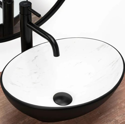 Умивальник REA Sofia Black Calala Matt REA-U6203