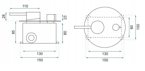 Душевая система REA Lungo Miler + Box L.Gold REA-P6714