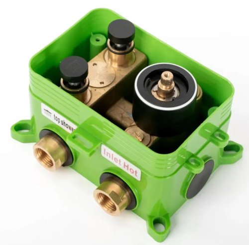 Душевая система REA Lungo Miler + Box L.Gold REA-P6714