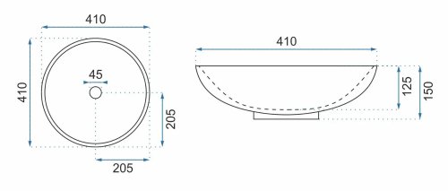 Умывальник REA Fiori REA-U6520