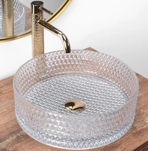 Умывальник REA Cristal Transparent REA-U9670