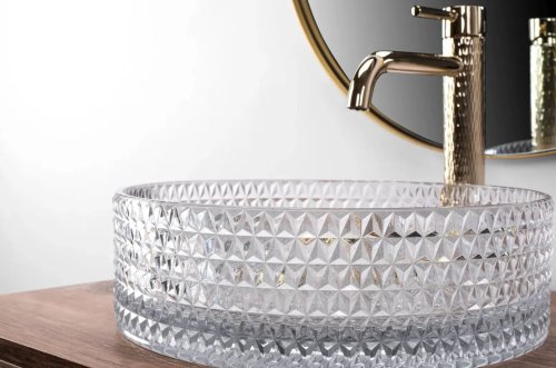 Умывальник REA Cristal Transparent REA-U9670