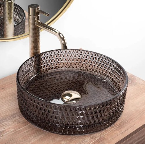 Умывальник REA Cristal Black REA-U9671