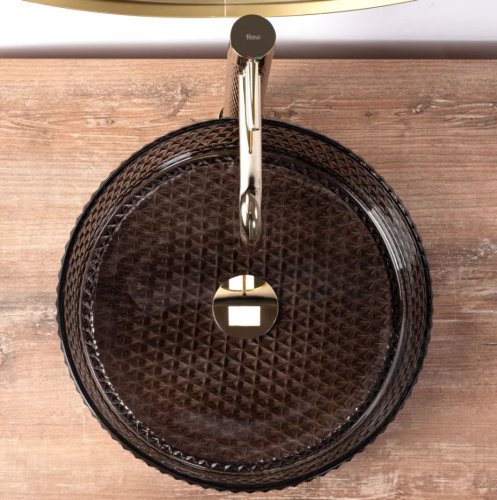 Умывальник REA Cristal Black REA-U9671