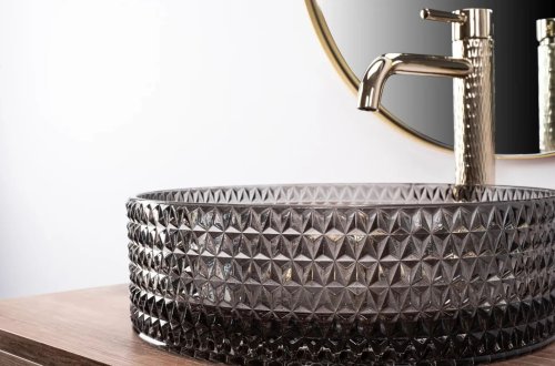 Умывальник REA Cristal Black REA-U9671