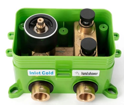 Душевая система REA Parker Nikiel Brushed + Box REA-P9142