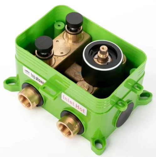 Душевая система REA Parker Nikiel Brushed + Box REA-P9142