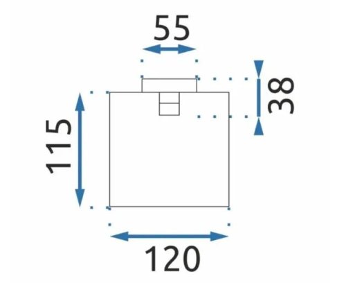 Держатель для туалетной бумаги REA Oste 05 Gold REA-80080