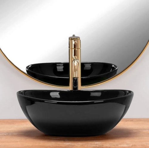 Умывальник REA Sofia Mini Black REA-U8013