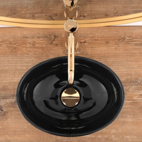 Умывальник REA Sofia Mini Black REA-U8013