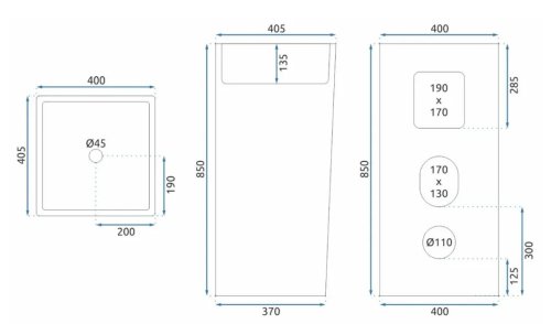 Умывальник REA Holly REA-U8005