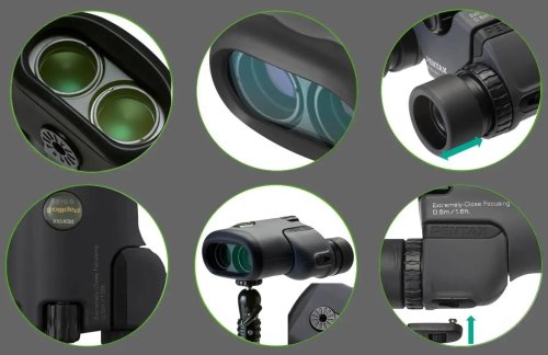 Бинокль Pentax UP 8.5x21 Papillio II (62002)