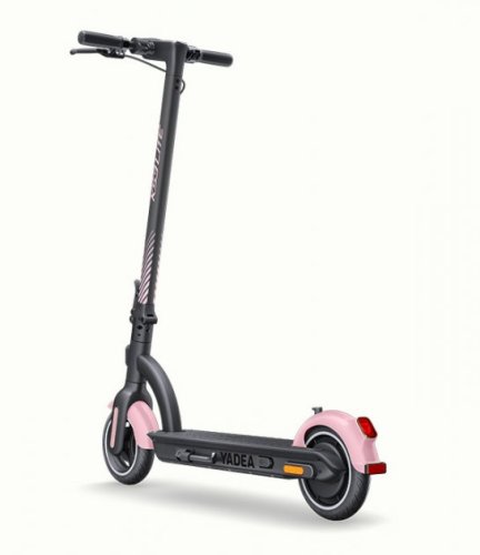 Электросамокат Yadea KS 3 LITE серо-розовый