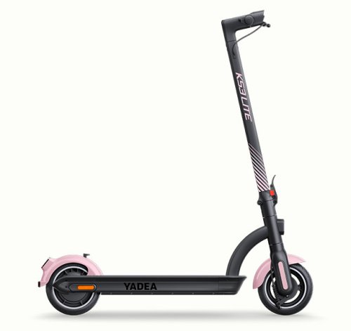 Электросамокат Yadea KS 3 LITE серо-розовый